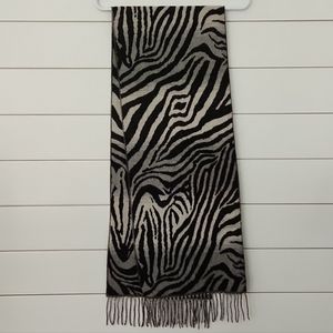 Dillards Long Zebra Print Scarf